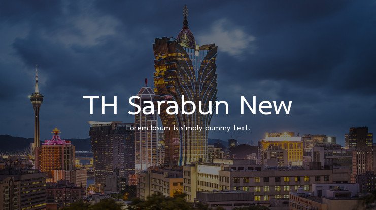 font th sarabun psk