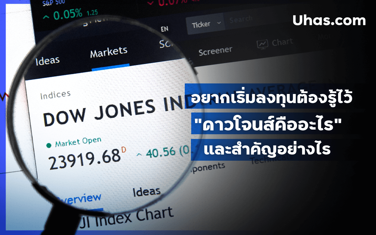 เปรียบเทียบ ดัชนีอุตสาหกรรมดาวโจนส์